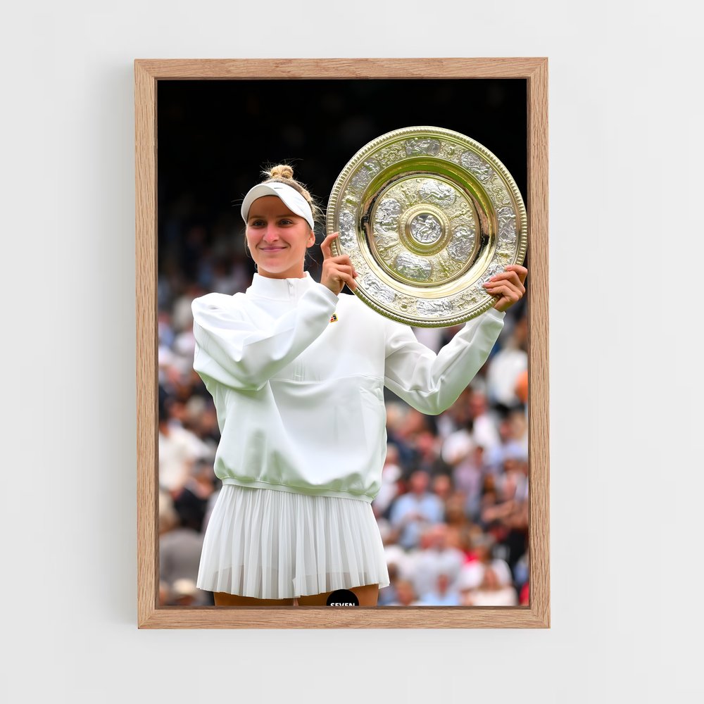 Poster Championne en Herbe – affiche Tennis (vue 4)